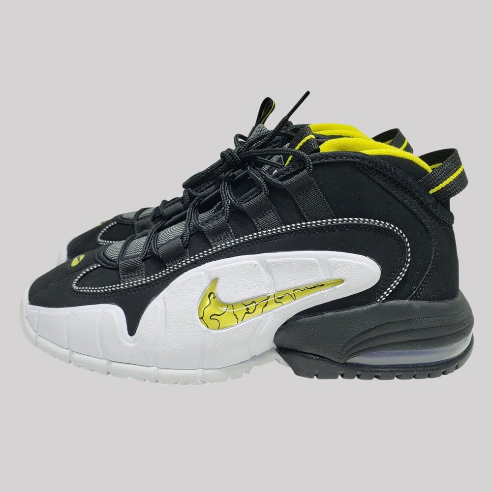 Nike Air Max Penny 1 Orlando Black/White/Yellow Basketball Shoes Mens 8.5